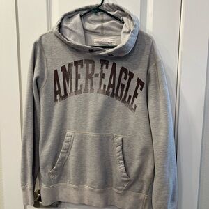 American Eagle Outfitters Gray Hoodie